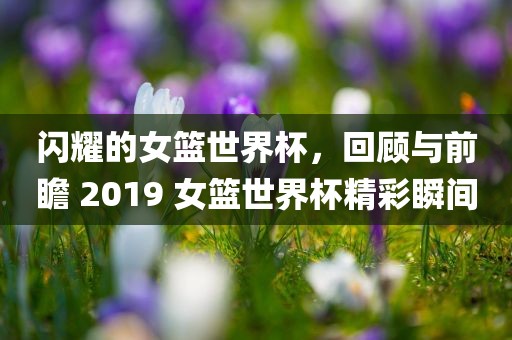 闪耀的女篮世界杯，回顾与前瞻 2019 女篮世界杯精彩瞬间