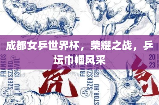 成都女乒世界杯，荣耀之战，乒坛巾帼风采