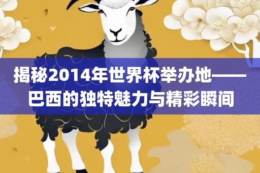 揭秘2014年世界杯举眉山市正发家政服务有限公司办地——巴西的独特魅力与精彩瞬间