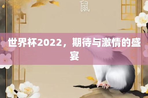 世界杯2022，期待与激情的盛宴