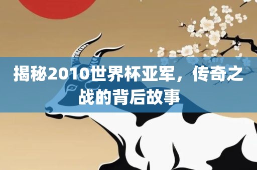 揭秘2010世界杯亚军，传奇之战的背后故事