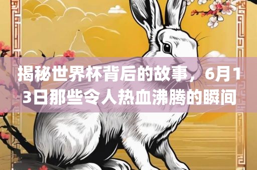 揭秘世界杯背后的故事，6月13日那些令人热血沸腾的瞬间