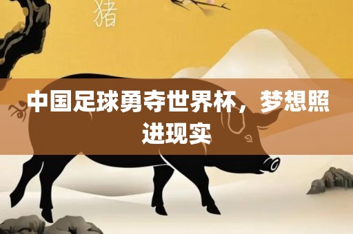 中国足球勇夺世界杯，梦想照进现实