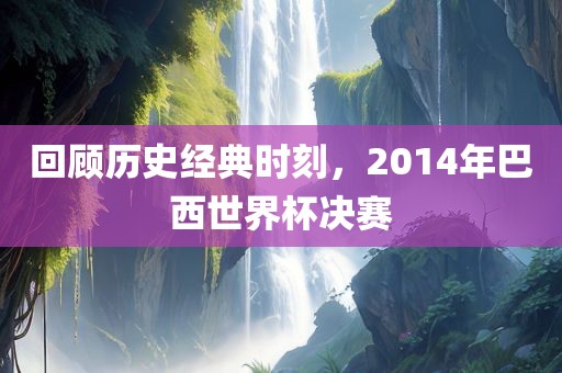 回顾历史经典时刻，2014年巴西世界杯决赛