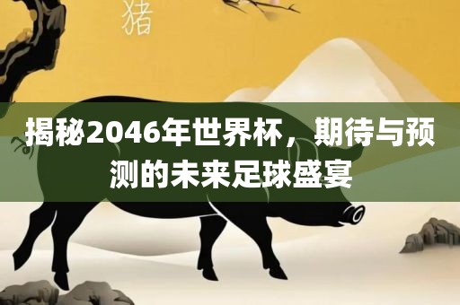 揭秘2046年世界杯，期待与预测的未来足球盛宴