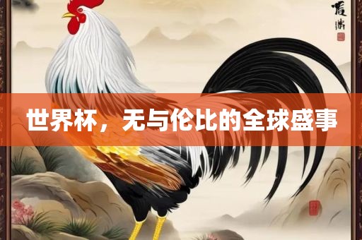 世界杯，无与伦比的全球盛事