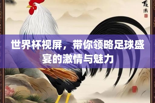 世界杯视屏，带你领略足球盛宴的激情与魅力