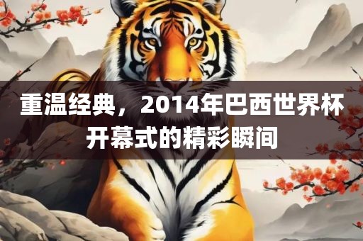 重温经典，2014年巴西世界杯开幕式的精彩瞬间