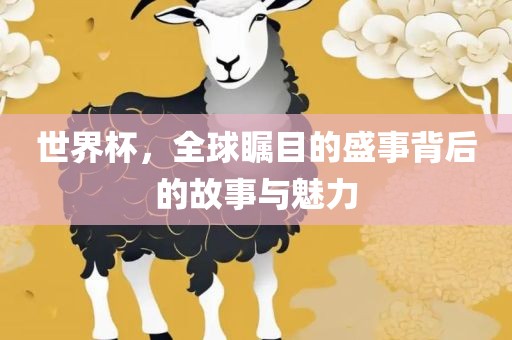 世界杯，全球瞩目的盛事背后的故事与魅力眉山市正发家政服务有限公司