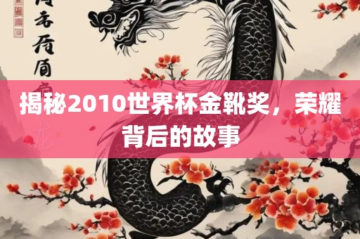 揭秘2010世界杯金靴奖，荣耀背后的故事