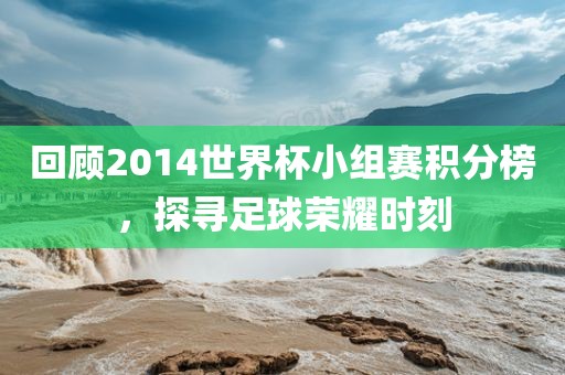 回顾2014世界杯小组赛积分榜，探寻足球荣耀时刻