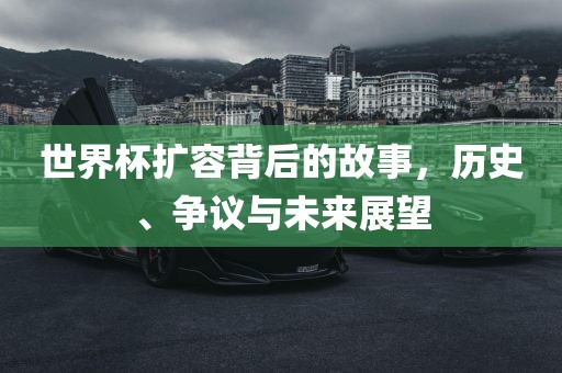 世界杯扩容背后的故事，历史、争议与未来展望眉山市正发家政服务有限公司