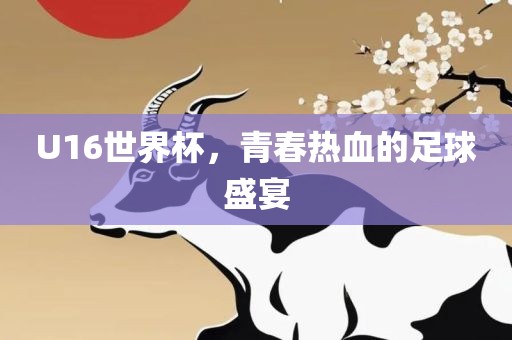 U16世界杯，青春热血的足球盛宴
