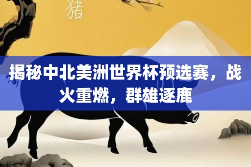 揭秘中北美洲世界杯预选赛，战火重燃，群雄逐鹿