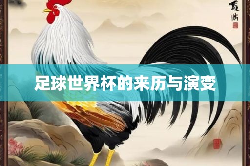 足球世界杯的来历与演变