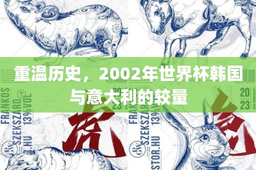 重温历史，2002年世界杯韩国与意大利的较量