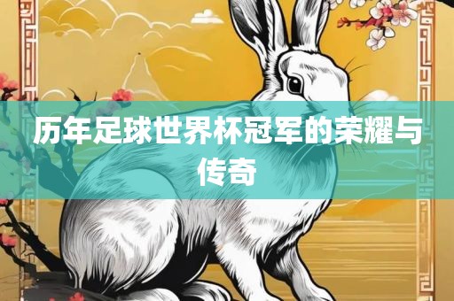 历年足球世界杯冠军的荣耀与传奇