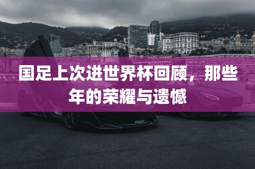 国足上次进世界杯回顾，那些年的荣耀与遗憾
