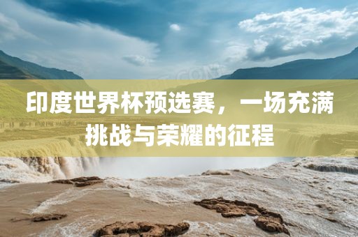 印度世界杯预选赛，一场充满挑战与荣耀的征程