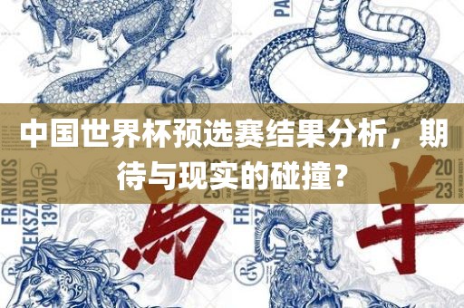 中国世界杯预选赛结果分析，期待与现实的碰撞？