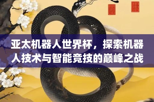 亚太机器人世界杯，探索机器人技术与智能竞技的巅峰之战