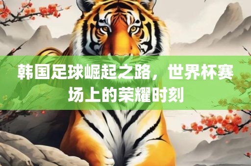 韩国足球崛起之路，世界杯赛场上的荣耀时刻