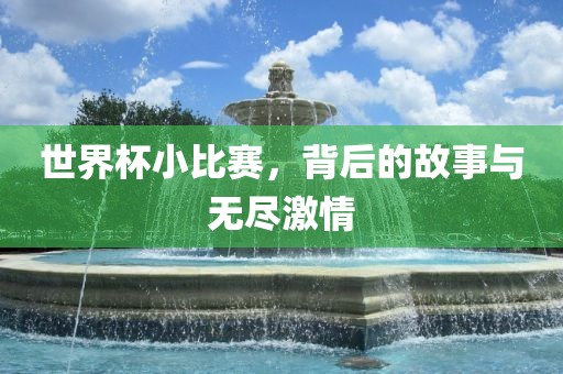 世界杯小比赛，背后的故事与无尽激情