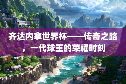 齐达内拿世界杯——传奇之路，一代球王的荣耀时刻