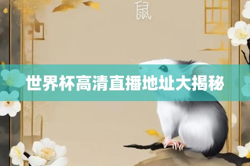 世界杯高清直播地址大揭秘