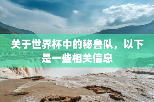 关于世界杯中的秘鲁队，以下是一些相关信息