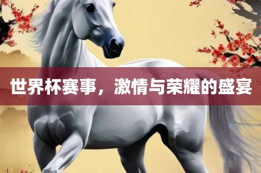 世界杯赛事，激情与荣耀的盛宴
