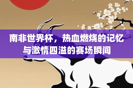 南非世界杯，热血燃烧的记忆与激情四溢的赛场瞬间