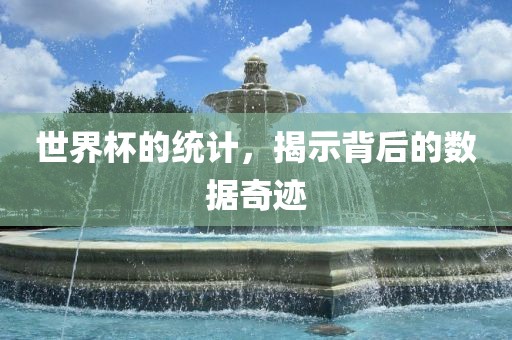 世界杯的统计，揭示背后的数据奇迹