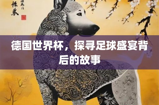 德国世界杯，探寻足球盛宴背后的故事