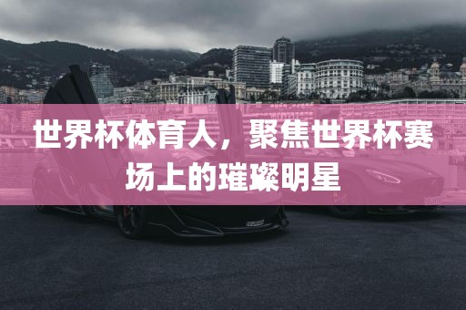 世界杯体育人，聚焦世界杯赛场上的璀璨明星